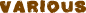 VARIOUS