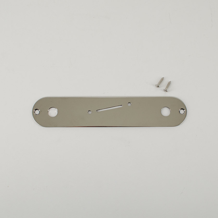 Titanium Telecaster 5-way Control Plate Volume/Tone